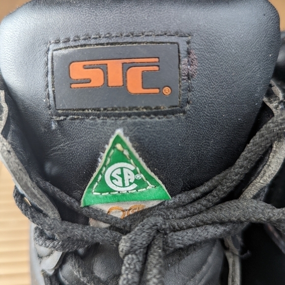 STC 21982-7 Size 13 Men\'s 6 In Work Boot Steel Toe Work Boot, BlackWith a splas main image 5
